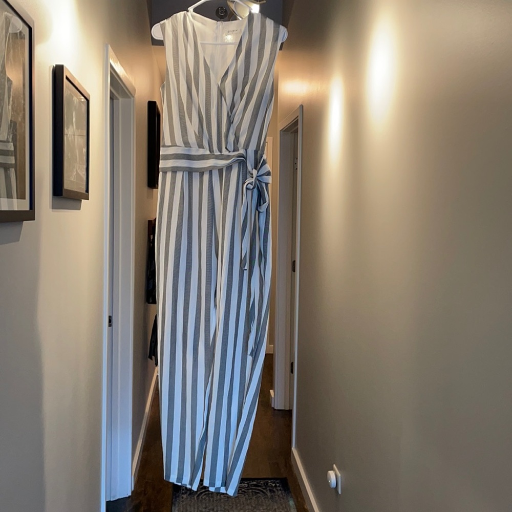 Boutique bought striped jumpsuit